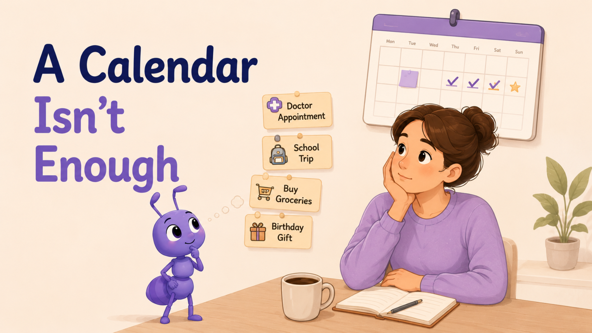 Shared Calendar vs. Family Organiser App: What’s Actually Different?